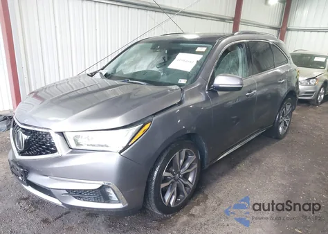 2019 Acura Mdx Advance Pkg из США, поврежденный, VIN 5J8YD4H8XKL003483